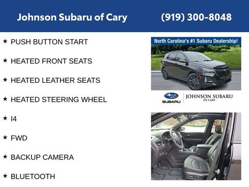 Used 2023 Chevrolet Equinox RS w/ RS Leather Package image 12