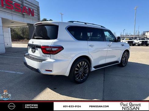 Certified 2024 Nissan Armada Platinum w/ Captain's Chairs Package image 10