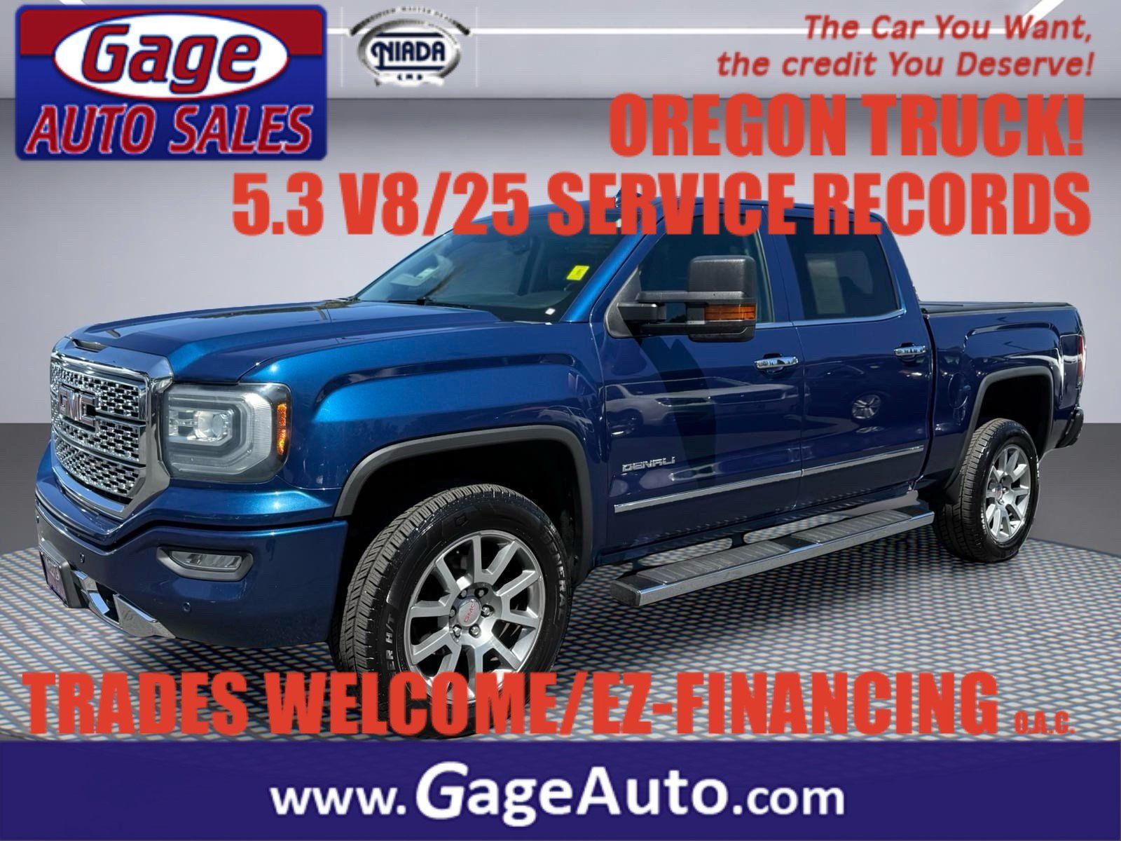 Used 2016 GMC Sierra 1500 Denali w/ Enhanced Driver Alert Package AWD/4WD image 1