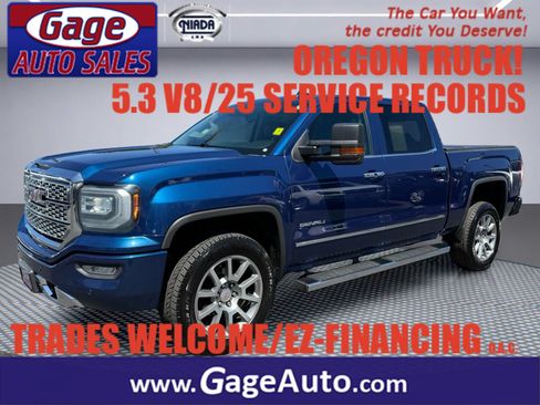 Used 2016 GMC Sierra 1500 Denali w/ Enhanced Driver Alert Package AWD/4WD image 1