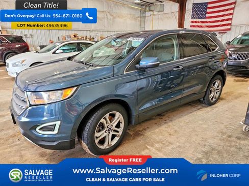 Used 2016 Ford Edge Titanium w/ Equipment Group 301A AWD/4WD image 1