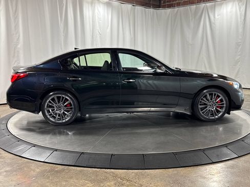 Used 2023 INFINITI Q50 Red Sport 400 w/ Black Opal Edition AWD/4WD image 6