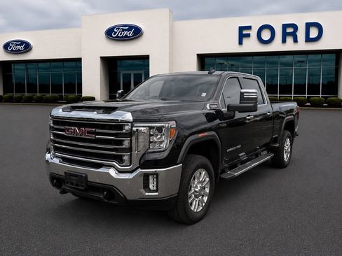 Used 2022 GMC Sierra 2500 SLT w/ Snow Plow Prep/Camper Package AWD/4WD image 1