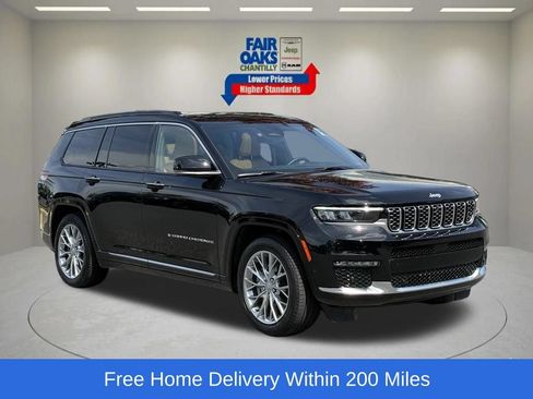 Certified 2025 Jeep Grand Cherokee L Summit AWD/4WD image 1