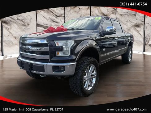 Used 2015 Ford F150 King Ranch w/ Equipment Group 601A Luxury AWD/4WD image 3