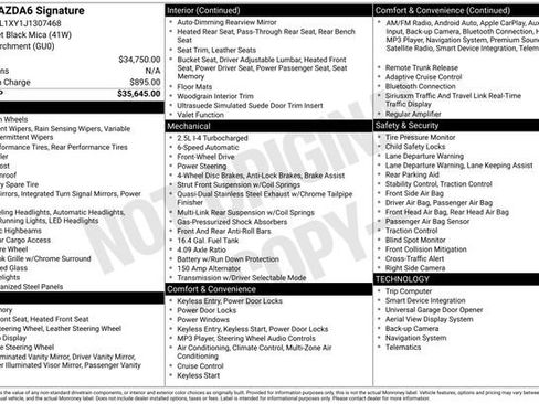 Used 2018 MAZDA MAZDA6 Signature image 4