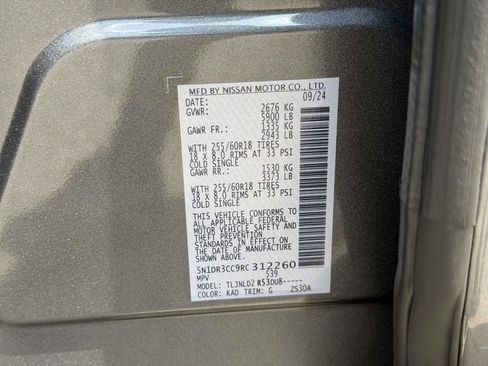 Certified 2024 Nissan Pathfinder SL AWD/4WD image 19