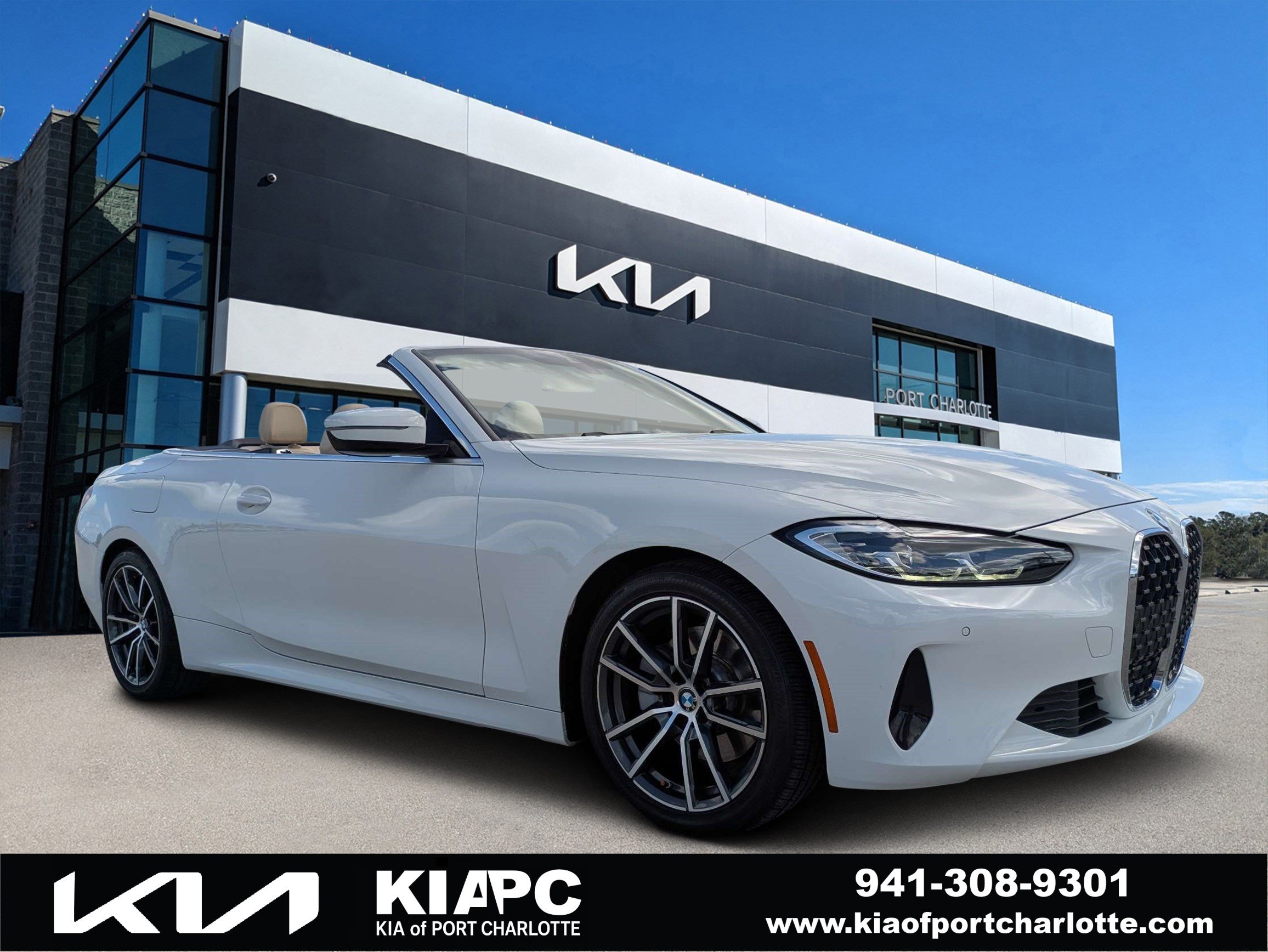 Used 2021 BMW 430i Convertible w/ Convenience Package RWD image 1