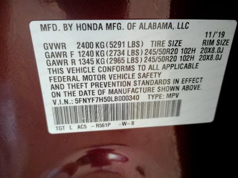 Used 2020 Honda Passport EX-L image 56