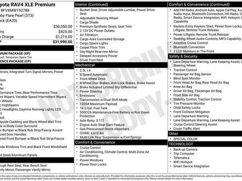 Used 2021 Toyota RAV4 XLE Premium FWD image 37
