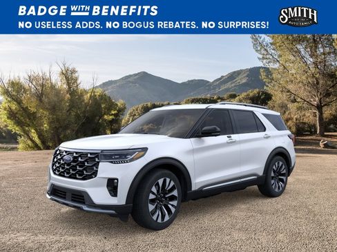 New 2026 Ford Explorer Platinum w/ LUX Leather Package AWD/4WD image 1