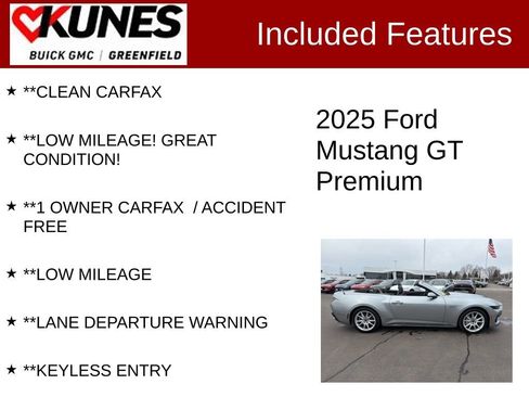 Used 2025 Ford Mustang GT Premium image 3