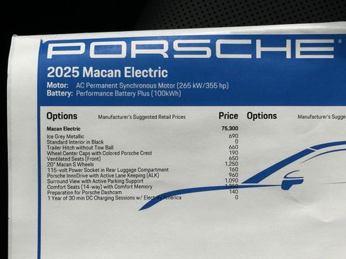 Certified 2025 Porsche Macan Electric image 53