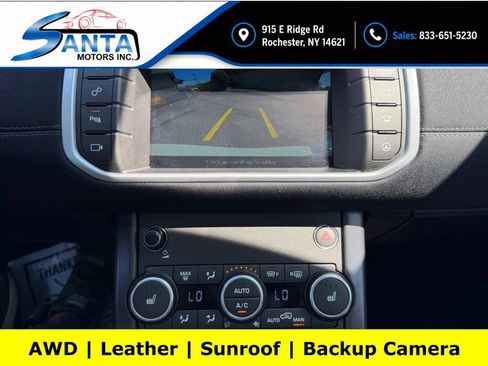 Used 2018 Land Rover Range Rover Evoque SE Premium AWD/4WD image 9