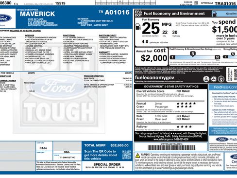 Used 2026 Ford Maverick XLT AWD/4WD image 31