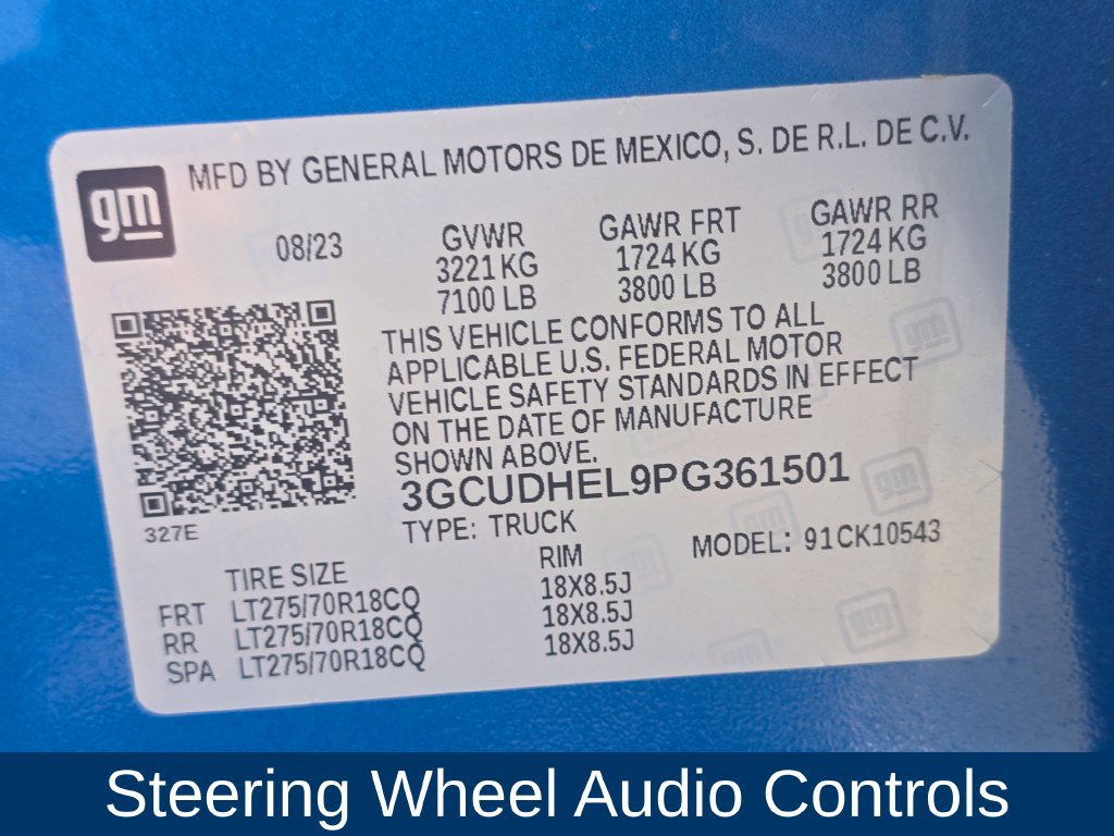 Used 2023 Chevrolet Silverado 1500 ZR2 w/ Technology Package AWD/4WD image 12