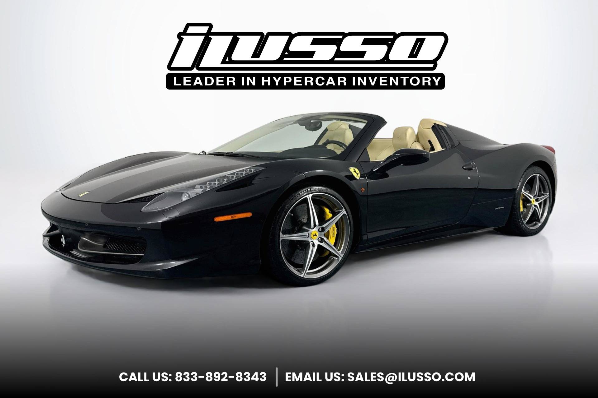 Used 2012 Ferrari 458 Spider RWD image 1
