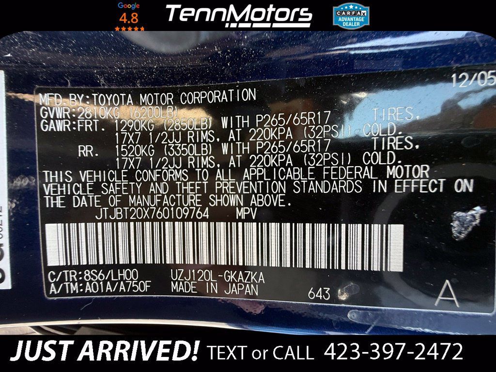 Used 2006 Lexus GX 470 AWD/4WD image 30
