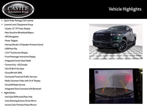 New 2026 RAM 1500 Laramie AWD/4WD image 3