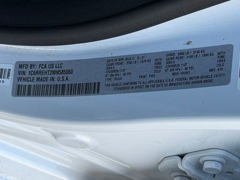 Used 2021 RAM 1500 Limited w/ Advanced Safety Group image 37