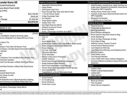 Certified 2023 Hyundai Kona SE FWD image 27