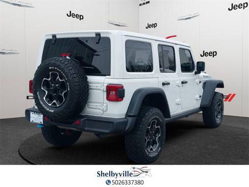 Used 2021 Jeep Wrangler Unlimited Rubicon 4xe w/ Cold Weather Group image 4