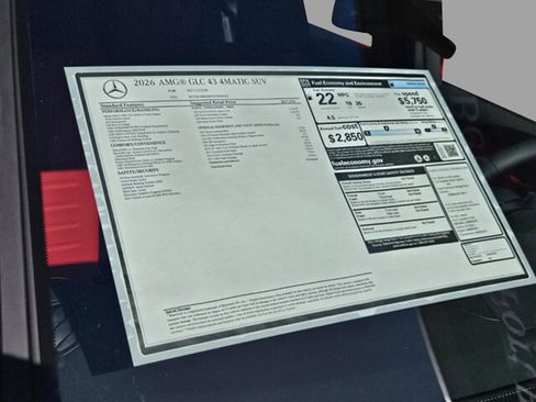 New 2026 Mercedes-Benz GLC 43 AMG 4MATIC image 37