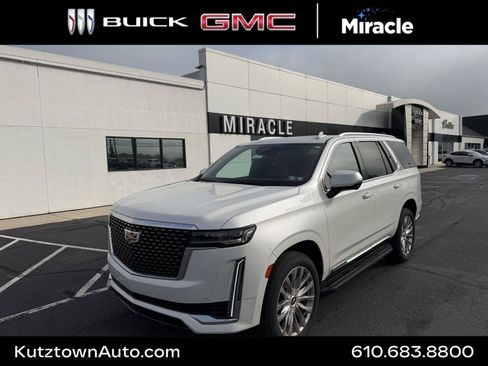 Used 2021 Cadillac Escalade Premium Luxury w/ Performance Package AWD/4WD image 1