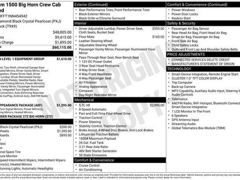 Used 2022 RAM 1500 Big Horn AWD/4WD image 15