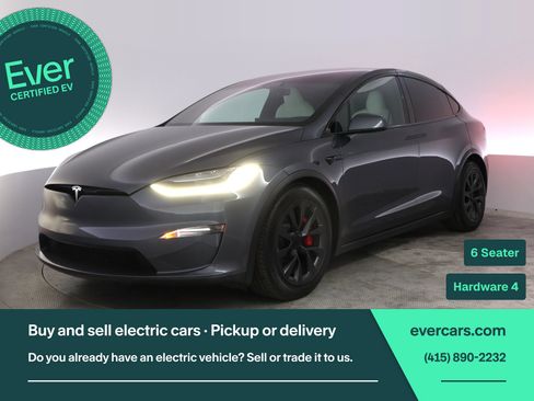 Used 2023 Tesla Model X Plaid AWD/4WD image 1