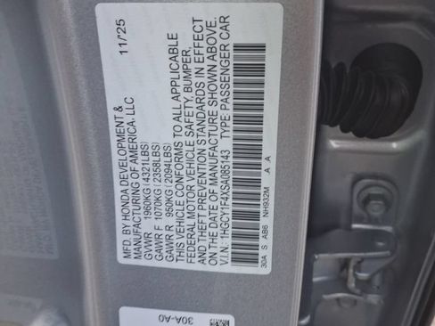 Used 2025 Honda Accord SE image 3