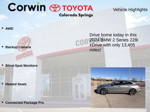 Used 2024 BMW 228i xDrive Gran Coupe image 6