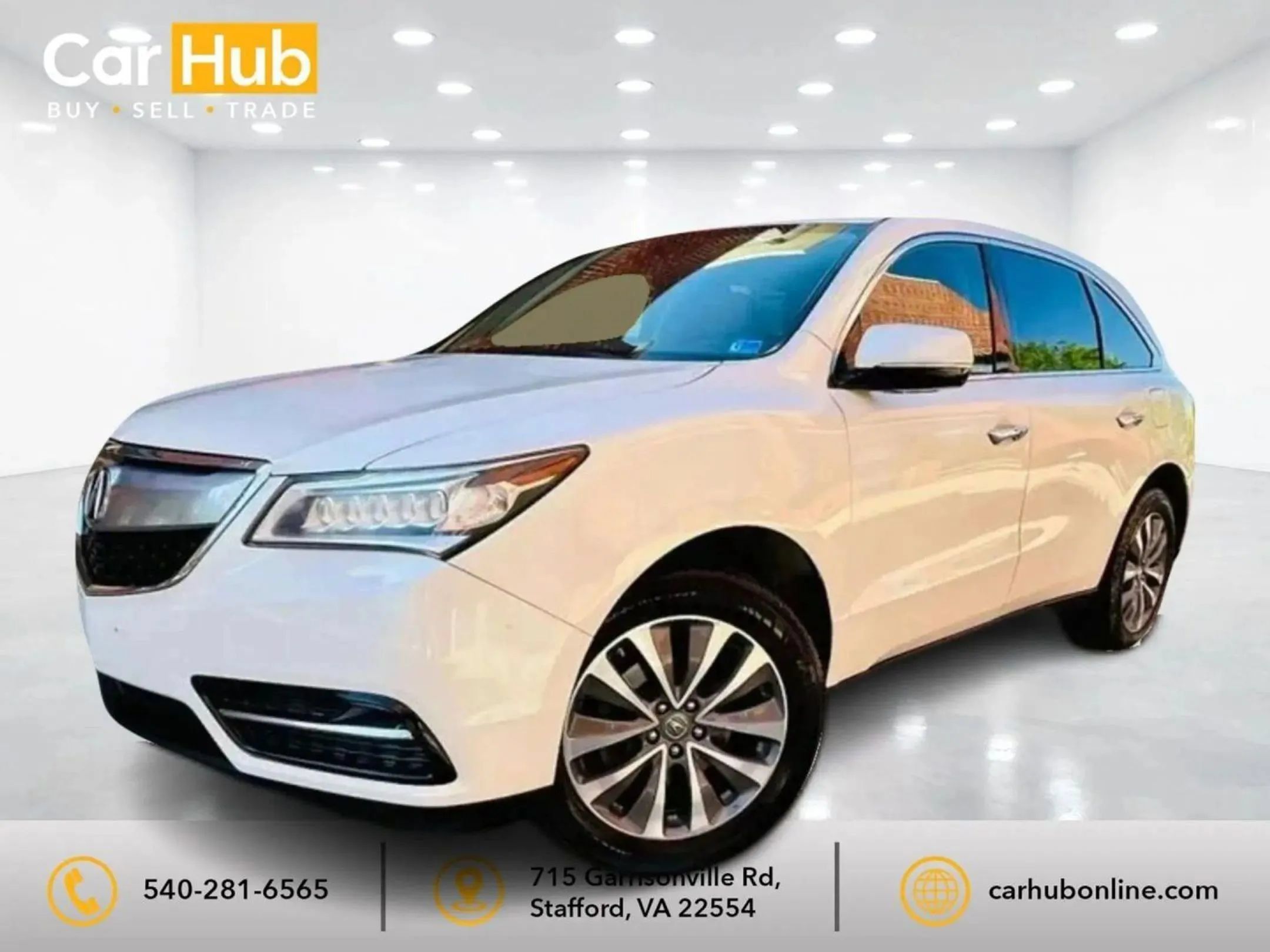 Used 2014 Acura MDX w/ Technology Package AWD/4WD image 3