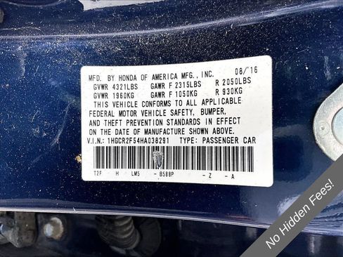 Used 2017 Honda Accord Sport image 21