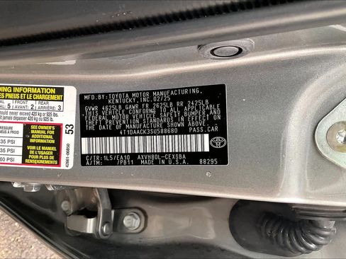 Used 2025 Toyota Camry SE w/ Multimedia Upgrade Package FWD image 34