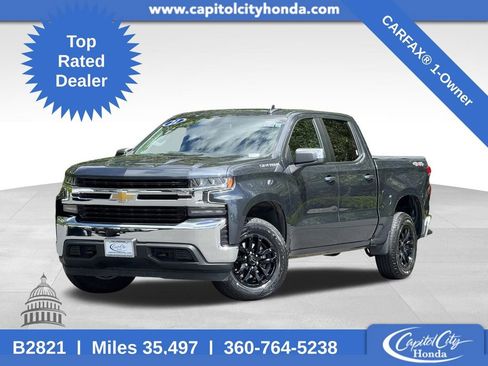 Used 2021 Chevrolet Silverado 1500 LT AWD/4WD image 1