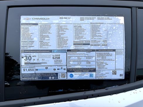 Used 2026 Chevrolet Trax LT w/ Driver Confidence Package FWD image 13