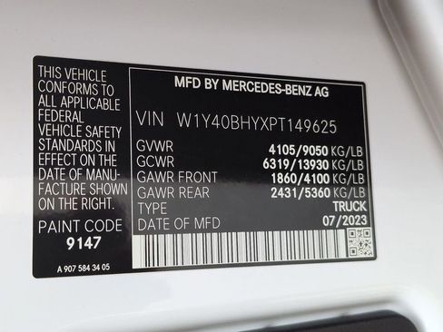 Used 2023 Mercedes-Benz Sprinter 2500 image 20