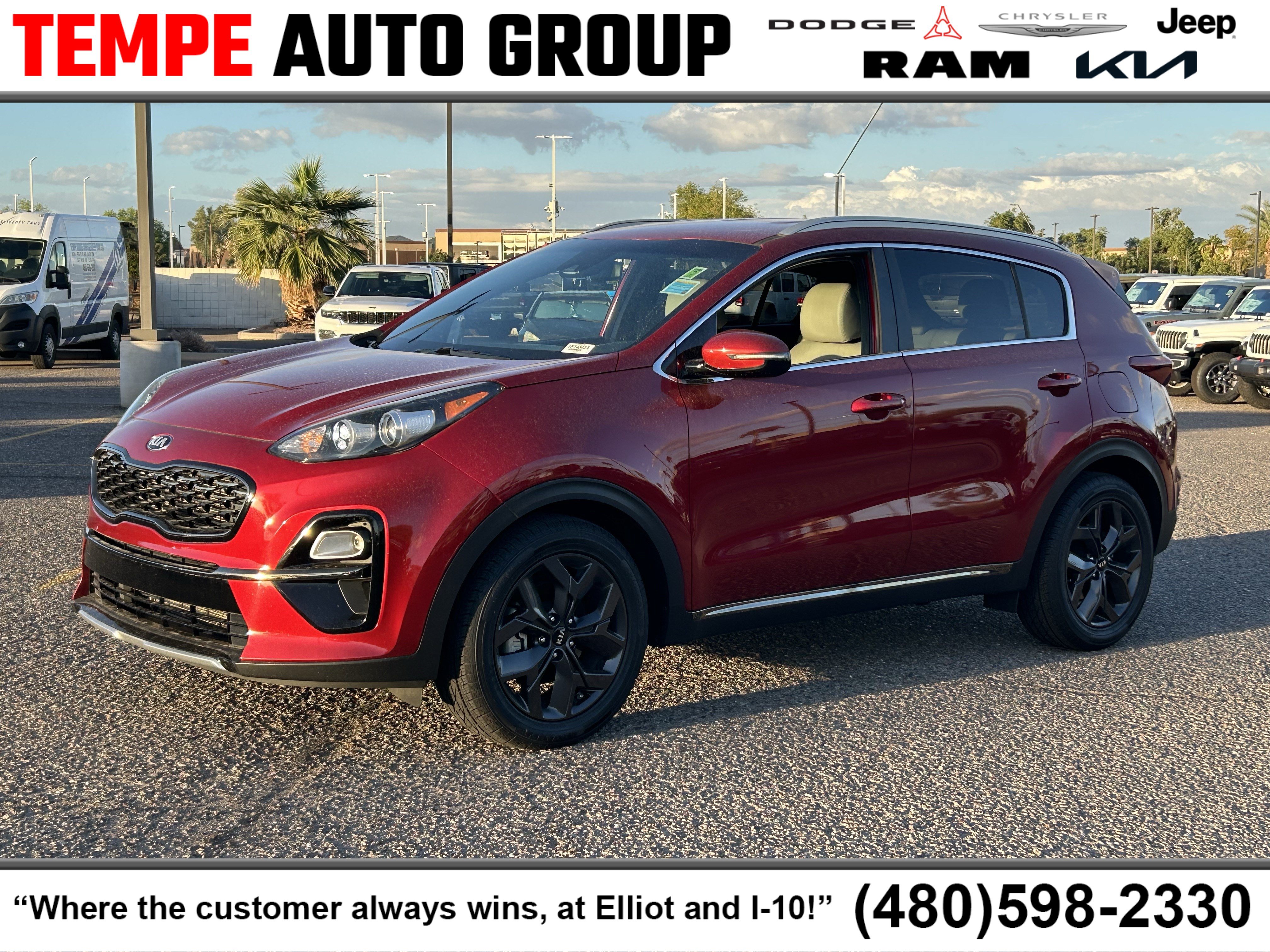 Certified 2021 Kia Sportage S FWD image 1