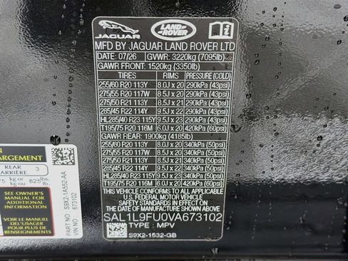 New 2027 Land Rover Range Rover Sport Dynamic SE AWD/4WD image 34