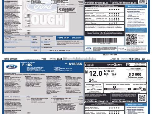 Used 2023 Ford F150 XLT w/ Equipment Group 302A High AWD/4WD image 3