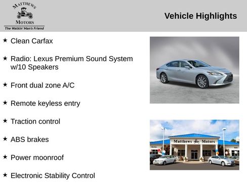 Used 2019 Lexus ES 350 image 14