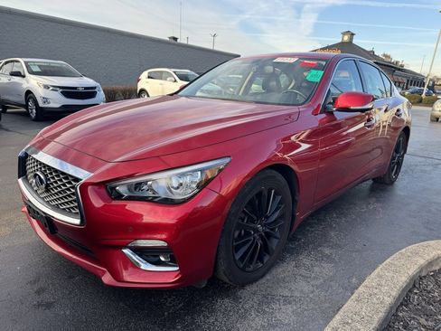 Used 2021 INFINITI Q50 Luxe w/ Cargo Package image 1