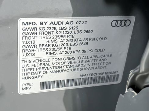 Certified 2023 Audi Q3 2.0T Premium Plus image 30