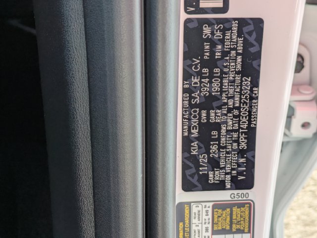 Certified 2025 Kia K4 FWD image 30