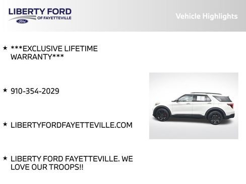 Certified 2023 Ford Explorer ST w/ Equipment Group 401A AWD/4WD image 5