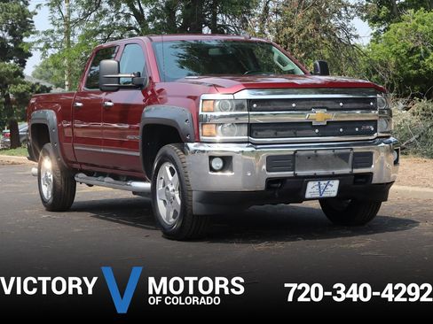 Used 2015 Chevrolet Silverado 2500 LTZ w/ Duramax Plus Package AWD/4WD image 1