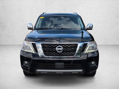 Used 2020 Nissan Armada Platinum w/ Captain's Chairs Package AWD/4WD image 3