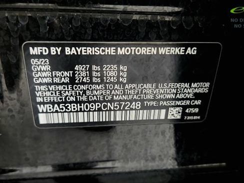 Used 2023 BMW 530i w/ M Sport Package RWD image 76