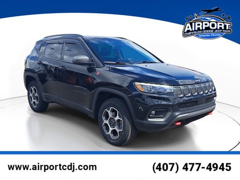Used 2022 Jeep Compass Trailhawk w/ Trailhawk Elite Group image 1